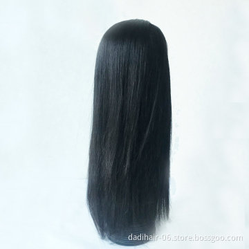 Raw Virgin Cuticle Aligned Brazilian Human Hair Swiss Lace Front/Frontal Wig With Baby Hair For Black Women